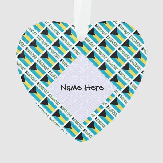 Drapeau bahaméen (dos)