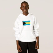 Drapeau bahamien (Devant entier)