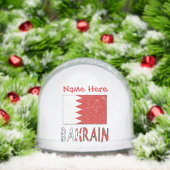 Drapeau Bahreïn Rouge Personnalisé (Noël)