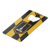 Drapeau Baltimore, Maryland Carte de crédit Bottle (Devant Angle)