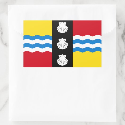 Drapeau Bedfordshire Sticker rectangulaire (Sac)