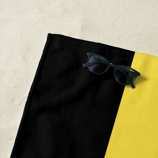 Drapeau belge & Belgique monogrammed / serviette d (En situation)