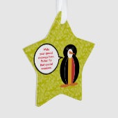 Drapeau Belge Vacances Mme Penguin Parler (devant)