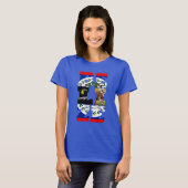 Drapeau Belize, Tapir & T-shirt d'oiseaux Toucan (Devant entier)