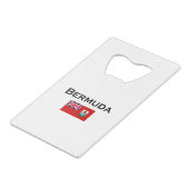 Drapeau Bermudes Couleur claire (Devant Angle)