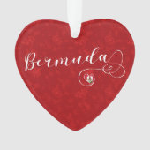 Drapeau Bermudes Dans Un Coeur (devant)