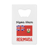 Drapeau bermudien personnalisé avec nom (Devant)