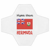 Drapeau bermudien personnalisé avec un nom (Plat)