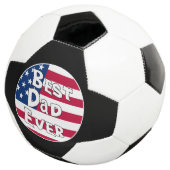 Drapeau Best Papa Ever USA (3/4)