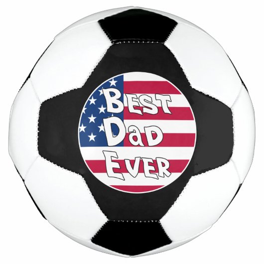 Drapeau Best Papa Ever USA (Devant)