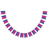 Drapeau Bi Bunting (Tout)