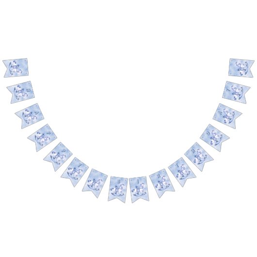 Drapeau bleu à bascule à cheval (Tout)