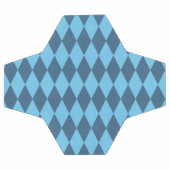Drapeau bleu Bavaria Rhombus Motif (Plat)