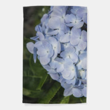 Drapeau bleu du jardin d'Hydrangea
