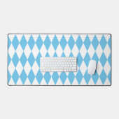 Drapeau bleu et blanc Bavière Rhombus Motif (Clavier et souris)