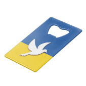 DRAPEAU BLEU JAUNE EN BICOULEUR D'UKRAINE PAIX DOV (Devant Angle)