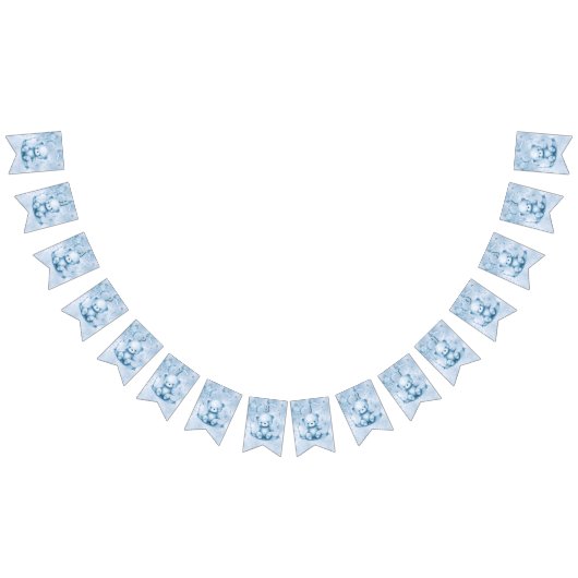 Drapeau bleu Teddy Bear Bund (Tout)