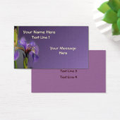 Drapeau bleu violet sauvage Iris Fleur (Bureau)