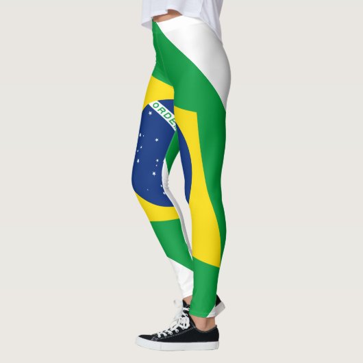 Drapeau brésilien Leggings (Gauche)