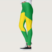 Drapeau brésilien Leggings (Gauche)