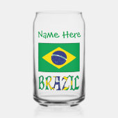 Drapeau brésilien personnalisé (Recto)