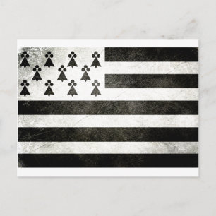 Drapeau Bretagne  Briefkaart