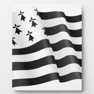 Drapeau breton (Bretonse vlag) Fotoplaat