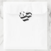 Drapeau breton (Bretonse vlag) Hart Sticker (Tas)