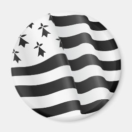Drapeau breton (Bretonse vlag) Magneet