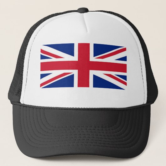 Drapeau BRITANNIQUE - casquette (Devant)