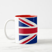 Drapeau britannique de café Mug (Gauche)