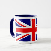Drapeau britannique de café Mug (Devant gauche)
