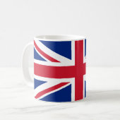 Drapeau britannique de café Mug (Devant gauche)
