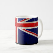 Drapeau britannique de café Mug (Devant droit)