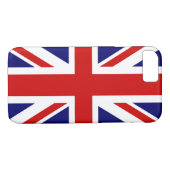 Drapeau britannique iPhone 7 coque | Conception Un (Dos (Horizontal))