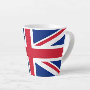 Drapeau britannique Latte Mug