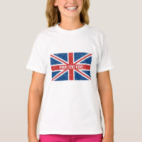 Drapeau britannique personnalisé T-Shirt