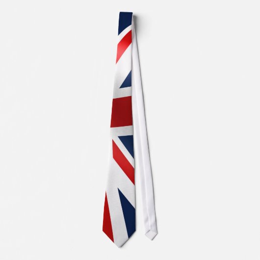 Drapeau britannique pour la Cravate masculine (Devant)