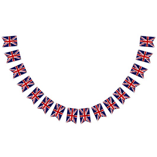 Drapeau britannique Union Jack Bunting (Tout)