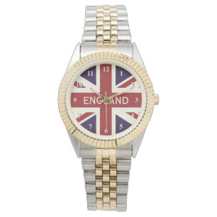 Drapeau britannique Union Jack montre bracelet per