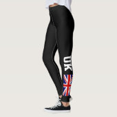 Drapeau britannique Union Jack Royaume-Uni legging (Gauche)