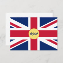 Drapeau britannique Union Jack Voiture RSVP de mar