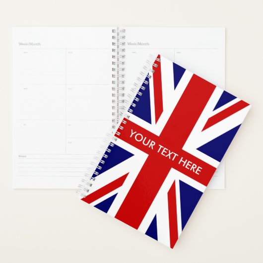 Drapeau British Union Jack personnalisé (Devant avec enveloppe)