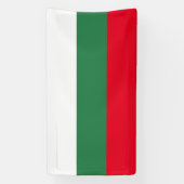 Drapeau bulgare de Bulgarie bannière personnalisée (Verticale)