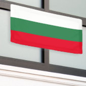 Drapeau bulgare de Bulgarie bannière personnalisée (Bâtiment extérieur)