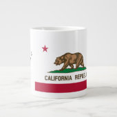 Drapeau californien et Mug de devise (Devant)