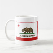 Drapeau californien + Mug Carte (Gauche)