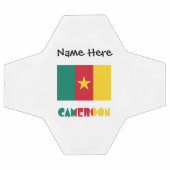 Drapeau camerounais et camerounais Personnalisé (Plat)
