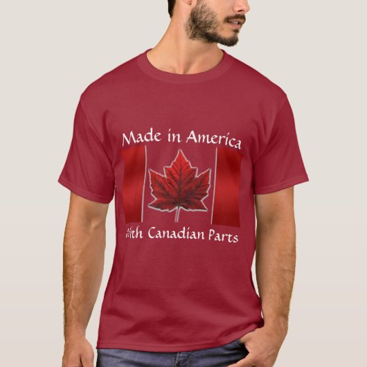 Drapeau Canada Chemise Canada T-shirt homme (Devant)