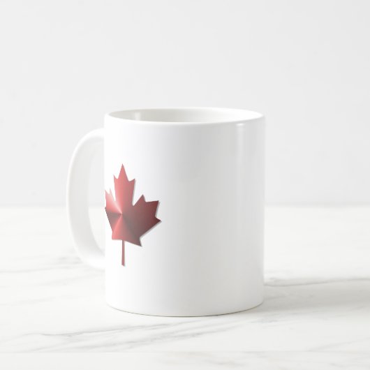 Drapeau Canada Maple Leaf Mug (Devant gauche)